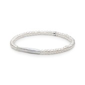 Bratara perle naturale albe si argint DiAmanti 252-01B-G